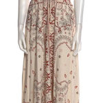 Christian LaCroix NWT  Linen Blend Maxi Dress Size S Photo 0