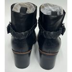 Sperry NEW Liberty Chelsea Boots Leather Braided Strap Booties Black Size 8 Photo 4