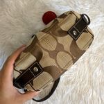 Coach y2k Signature Brown Zoe Mini Purse Shoulder Bag Photo 2