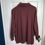 Aerie Mock Cowl Turtleneck Oversized Long-sleeve Sweatshirt Top W1815 Sz M Photo 6