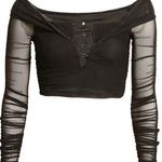 Tiger Mist Black Top Photo 4