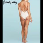 Rachel Pally New  tan and white stripe swimsuit. Photo 3
