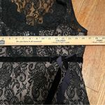 Loft Black Lace Tank Top whimsy goth grunge fairy lace Photo 8