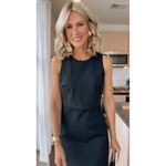 Spanx  Ponte Overlay Dress in Classic Navy Size Small Photo 1