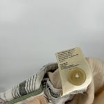 Anthropologie By  Beachgoer High Waisted Shorts Linen Blend Green Stripe Size 4P Photo 7