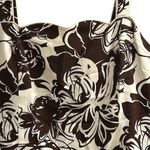 Madison Leigh Women's Size 14 Brown Floral Midi Sundress Summer Casual Photo 4
