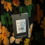 Who What Wear women’s Hand Drawn Floral Sleeveless cropped Top size Medium Photo 2