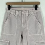American Eagle American‎ Eagle Stretch Cargo Straight Pant Lilac Ice High Rise Utility 4 Long Photo 1