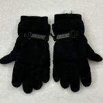 Old Navy Vintage Y2K 2001 Black Outdoor Winter Utility Fleece Gloves Size S/M Photo 0