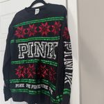 PINK - Victoria's Secret Victorias Secret PINK Holiday Christmas Colors Sequin Long Sleeve Top Photo 6