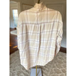 Aerie XS Soft Neutral Plaid Shacket Cozy Girl DISCONTINUED Lumberjane Tan Clean Photo 2