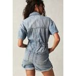 Free People NEW We the Free marci cuffed shortalls in Marrakesh size Medium NWT Photo 2