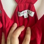 Red Linen Dress Photo 1