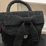 Rachel Zoe  | Black Beaded Mini Bag Photo 13