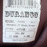 Durango  CRUSH Women's 8M Embroidered Cowboy Boots 12" Brown Western RD3203 Photo 4