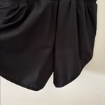 ALBION FIT  Ruffle Sleeve Romper Drawstring Waist Wrinkle Free Black Size M Photo 8