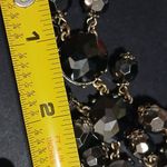 Erica Lyons black mirror bib necklace Silver Photo 11