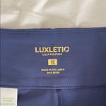 Lilly Pulitzer UPF 50+ Luxletic 28" Corso Pull On Golf Pant in True Navy Size 12 Photo 10
