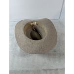 Altar'd State 100% Wool Brick Brown Hat Brim Sz 14-3-4 Packable Leather Accent Photo 7