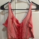 Hazel Boutique Boutique red tie dye tank top crop top. Photo 1