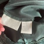 Vintage Satin Green Chemise with Lace Trim Photo 7