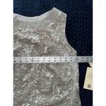LT Lanting Bride White Sheered LS‎ Beaded Open Front Embroidered Tunic Sz Small Photo 6