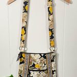 Vera Bradley Hipster Crossbody Purse in Dogwood Floral Print Yellow Photo 0