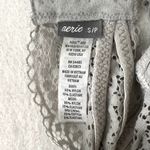 Aerie  Gray Lace Halter Bralette Photo 5