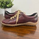 Remonte Liv 40 Red Vino Antique Leather Sneaker Size 37 6.5 Photo 8
