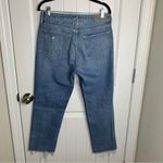 GRLFRND  Helena straight‎ leg crop Retrograde distressed knees jeans size 29 Photo 15