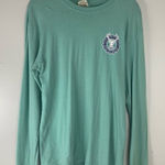 Jadelynn Brooke JADELYN BROOKE  Womens Long Sleeve Green Shirt Top Logo Medium Photo 0
