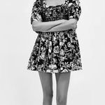 Free People  Dear Delilah Mini Dress in Blue Skies Combo Photo 1