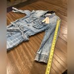 Alice + Olivia  etha chambray long sleeve jumpsuit in chambray denim 25 nwt Photo 11