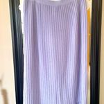 Bloomingdales Bloomingdale’s Lilac Long Wool Skirt Photo 1