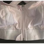 Shefit 1Luxe Blush Pink Sports Bra High Impact Adjustable Zip Front Support Gym Size XL Photo 2