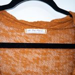 Free People We The Free Copper Orange Ocean Air Hacci Sweater Size Medium Photo 3
