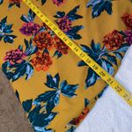 Everly dress floral print long bell style sleeves keyhole opening lined size Med Photo 3