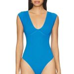 Free People  Intimately Meg Seamless Bodysuit In Campanula Photo 2