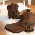 Frye Brown Leather Booties Photo 0