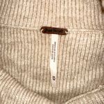Free People Softly Structured Turtleneck Ribbed Knit Tunic Sweater MEDIUM Photo 5