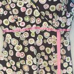 Becky & Max Brown Pink Rockabilly Dress Cupcake Fit Flare Twee Derby Party Y2K Size 4 Photo 2