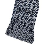 Como vintage  Dress Womens Small Blue Geometric Stretch Casual Office Classic Photo 3