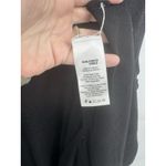 Wilfred Free  Trapeze Dress Women Medium Black Minimalist Witchy Gothic Preppy Photo 3