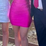 Hot Pink Dress Size M Photo 0