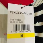 Vince Camuto  Women's Bikini Top Swimwear Ruffle Sleeve Zebra Print Black‎ Medium Photo 8