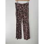 Anthropologie By  Drapey Flare Pants Bell‎ Bottom Mod Tropical Tribal Size 6 Photo 2
