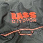 BASS OUTDOOR DISCOVERY PUFFER ZIP SNAP JACKET WOMENS LG BLACK PREOWNED Blue Photo 7