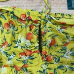 Wild Fable  Women's Yellow Fruit Print Sleeveless Crop Top - Size XXL - NWT Photo 2