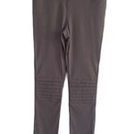 Free People Movement Gray City Slicker Moto Leggings Women Sz S Photo 0