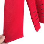 Ming Wang Like New  Sweater Red Black Size XL Petite Photo 3